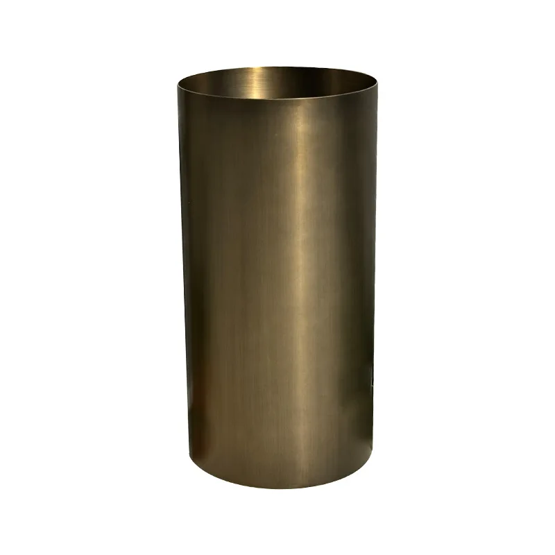 HONGDEC Modern Round Bathroom Vessel Sink Counter Basin Antique Bronze Bathroom Countertop Basin