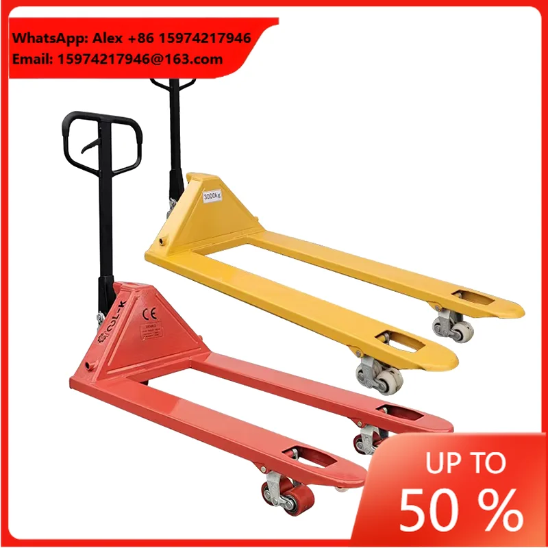 Capacity Hydraulic Hand Pallet Truck Scale High Quality Manual Pallet Jack Forklift Truck