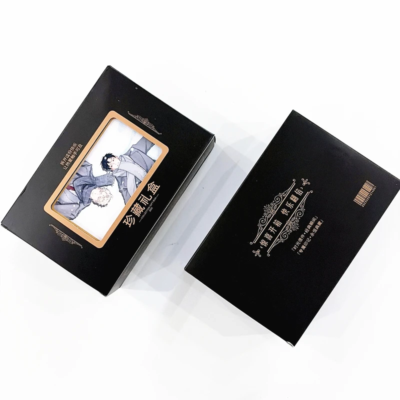 

BL Manhwa Rose & Champagne Gift Box, Lee Won Caesar Character Photocards, Postcards, Badge, Fans Collectible Gift﻿