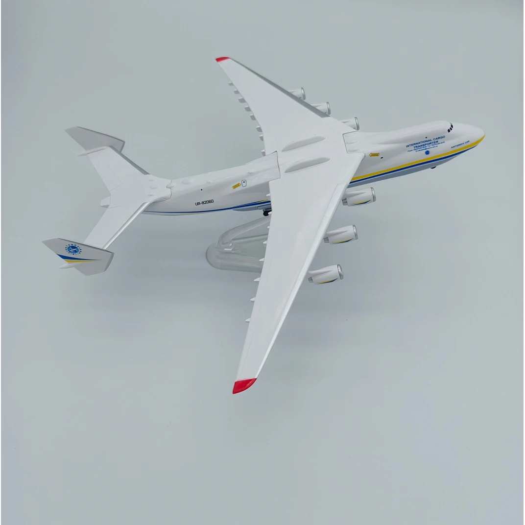 1:400 Scale AN225 Large Transport Aircraft Antonov Ukraine Soviet Russia Spaceship Model Finished Product Model Decoration