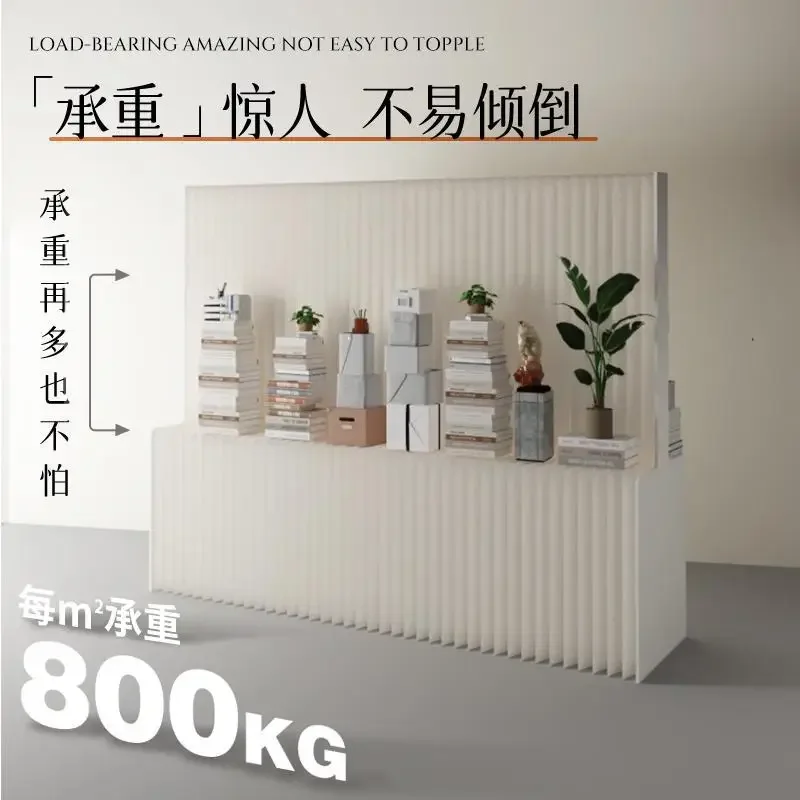 الموضة عالية 80 كشك ورقة التقسيم مكتب غرفة المعيشة للطي ورق الهاتف المحمول جدار غرفة المعيشة خلفية جدار كاذبة #3