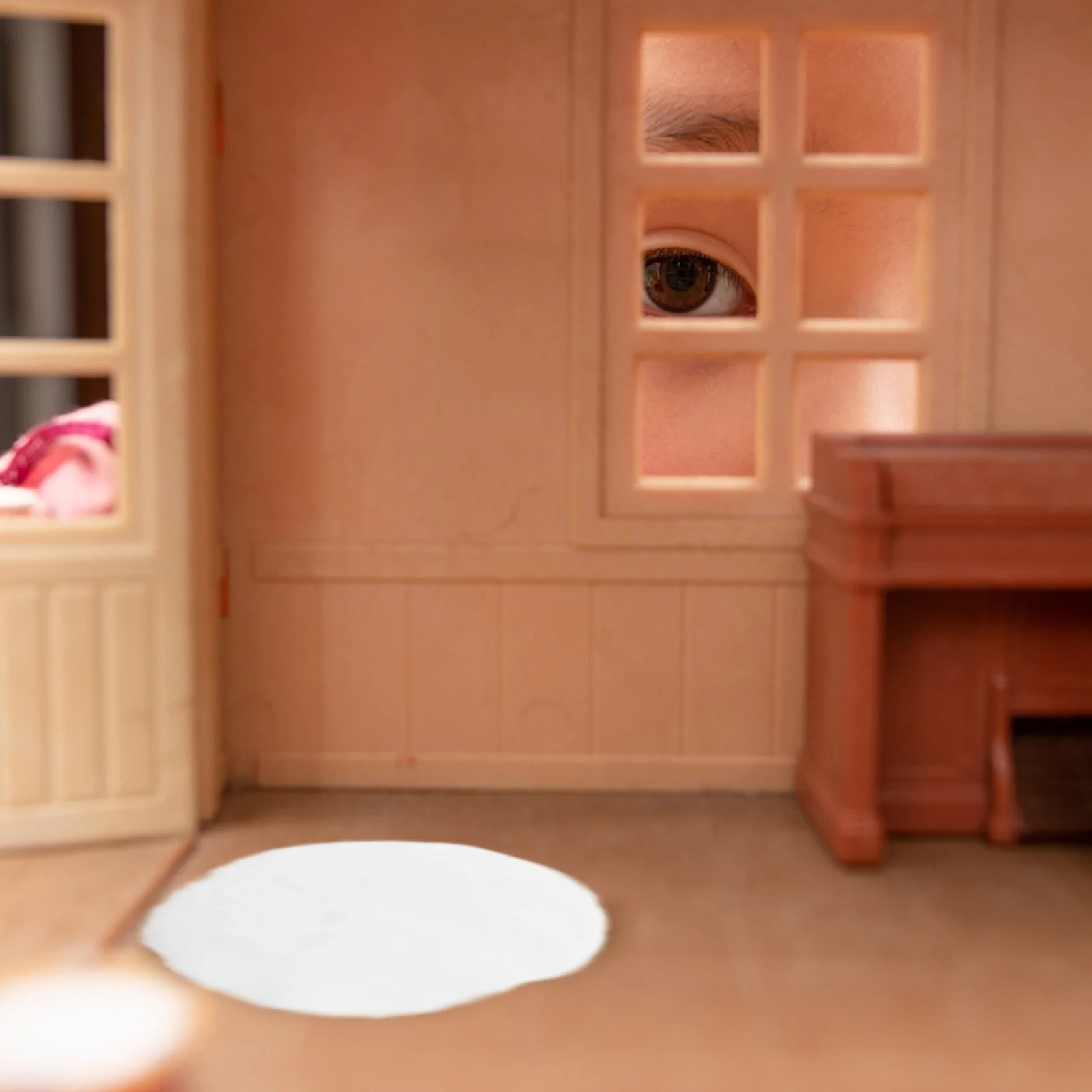 

9Pcs Miniature Carpet Set High Simulation Mini House Accessory Floor Mat Micro Landscape Adornments Mini House Decoration