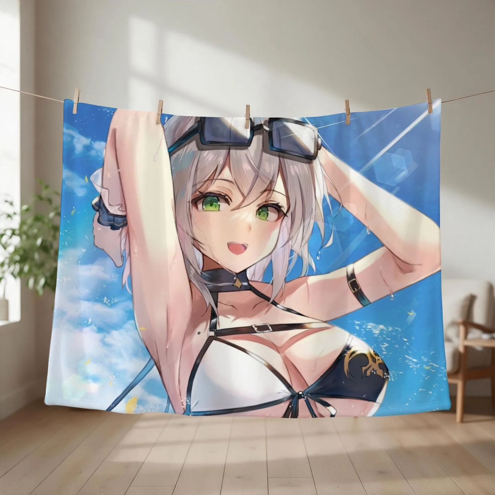 Shirogane Noel with Sunshine Throw Blanket Blankets For Baby Luxury Flannels warm winter Blankets