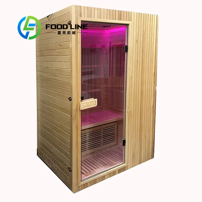 Outdoor Sauna Cabin With Changing Room Under Floor Heating Warm Foot Comfort Warm Floor Private Club Garden Fast Response