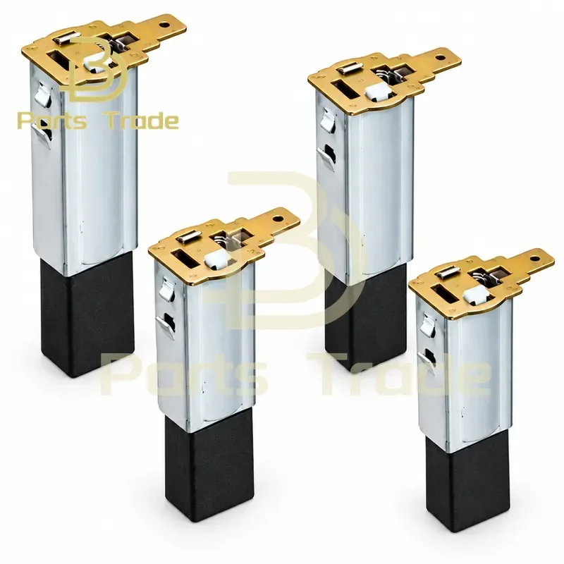4pcs Giant Wear Resistant Carbon Brush for Force High Pressure Cleaner Car Washer Spring Electric Motor