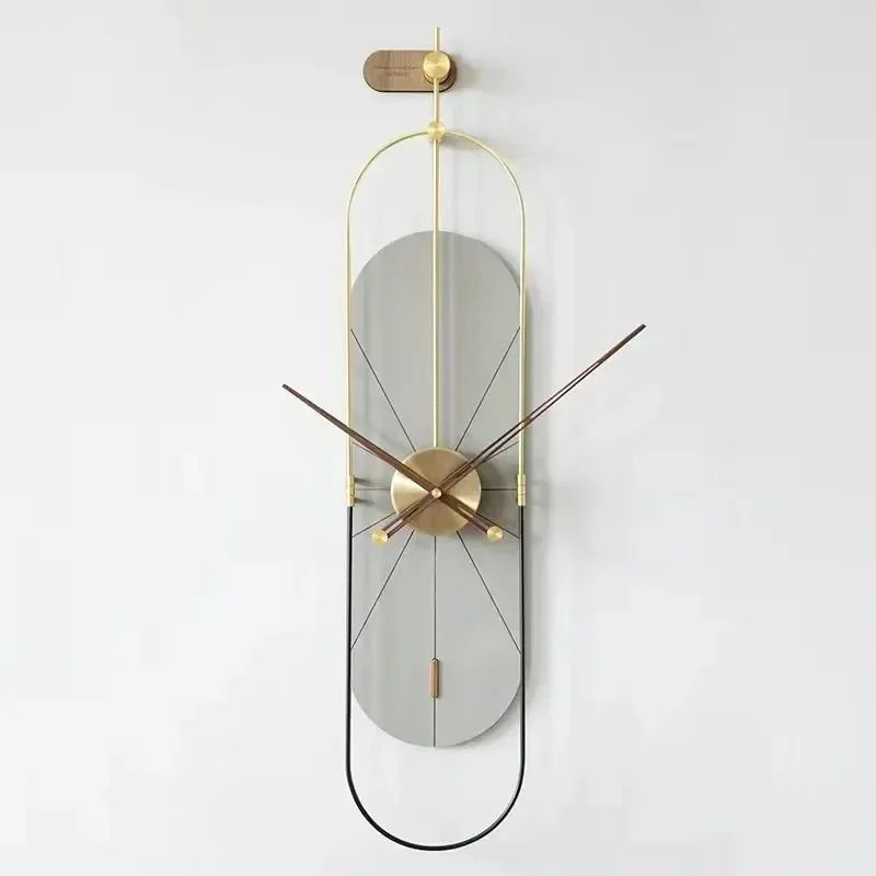 20*91 سم ساعات حائط خفيفة عالية الجودة موضة ديكور المنزل الحديث الشرفة ساعة حائط صامتة