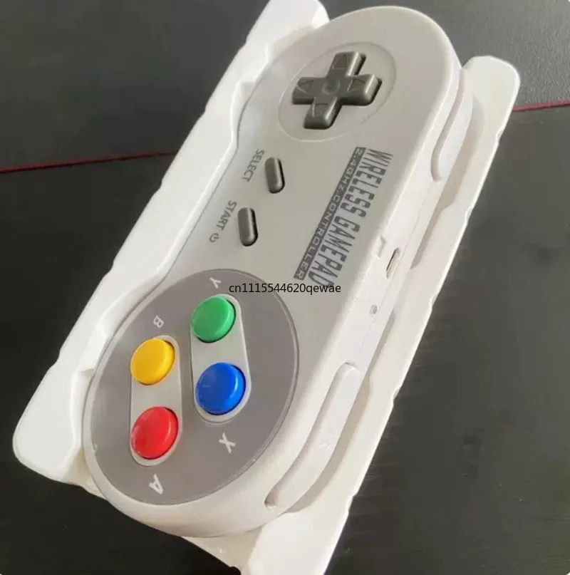 For  2.4G Wireless Game Controller Colorful Button With 2 Receiver For Game Console
