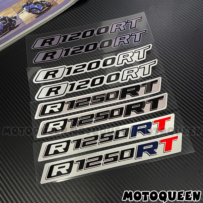 For R1200RT R1250RT Sticker Motorcycle Fairing Body Fuel Tank Pad Side Shell Wind Label Logo Decor Reflective Decals Stickers