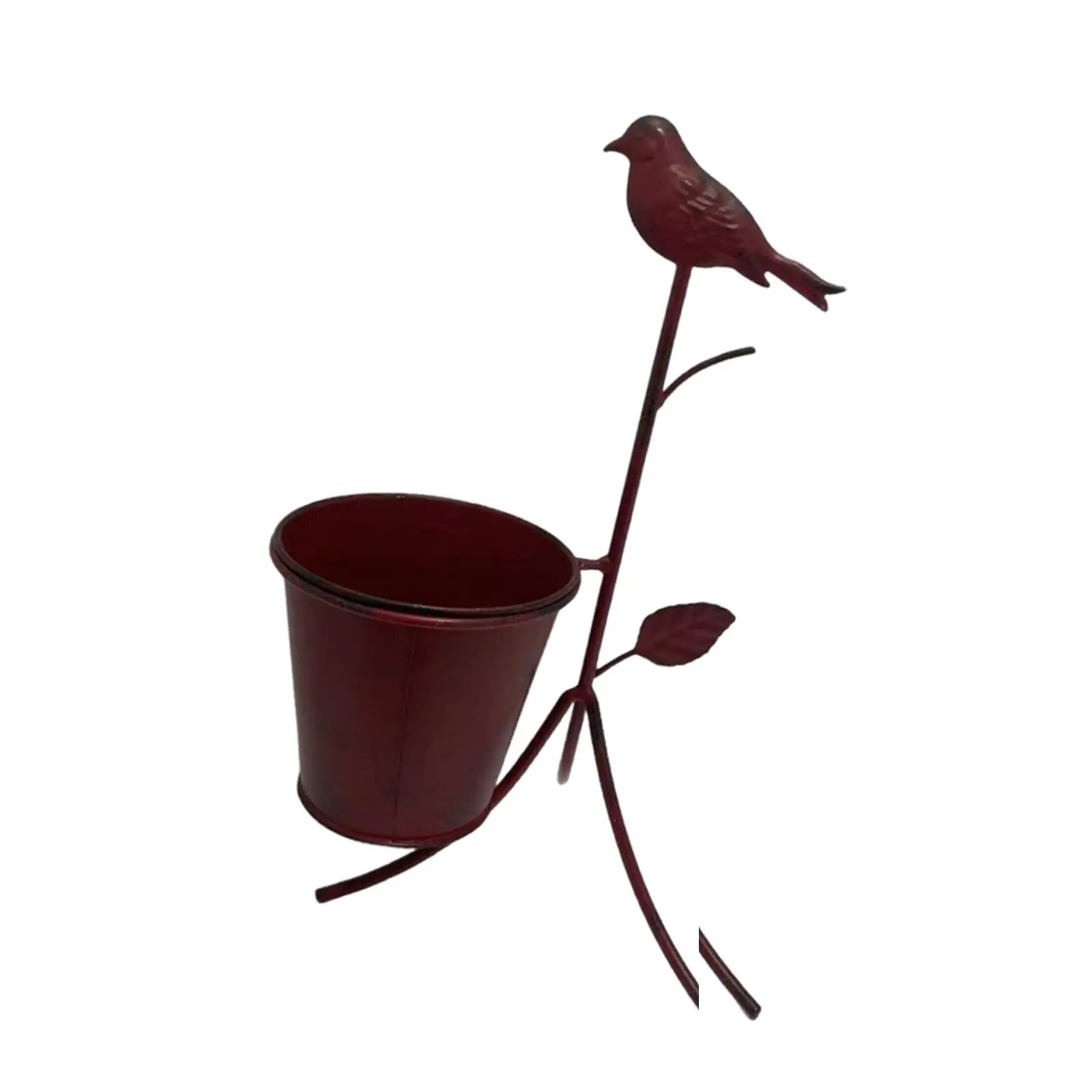 Metal Plant Stand Elegant Flowerpot Organizer Garden Decor for Patio Front Porch Outdoor Plant Display