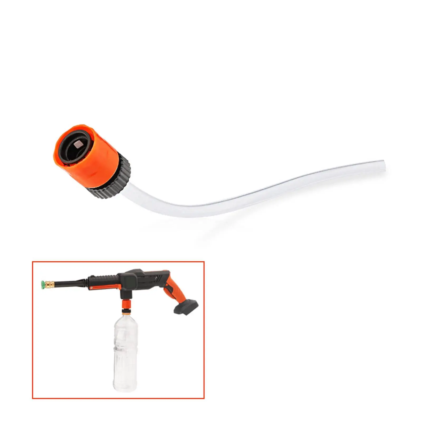 Multipurpose Pressure Washer Hose Premium Quick Connector Adapter Seamless for Cleaning Machines Accs Spare Parts Fitments