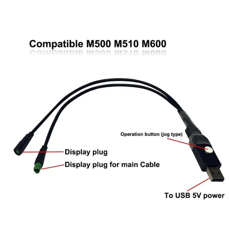 A13E - Kabel programujący BAFANG BESST do BAFANG M500 M400, kabel programujący z protokołem CAN CAN