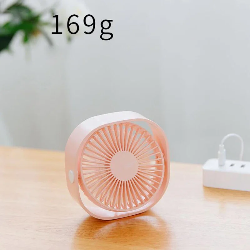 3 الحياة مروحة سطح المكتب USB صغيرة 3 سرعات مروحة تبريد محمولة مع 360 دوران زاوية قابلة للتعديل لمكتب السفر المنزلي سيارة