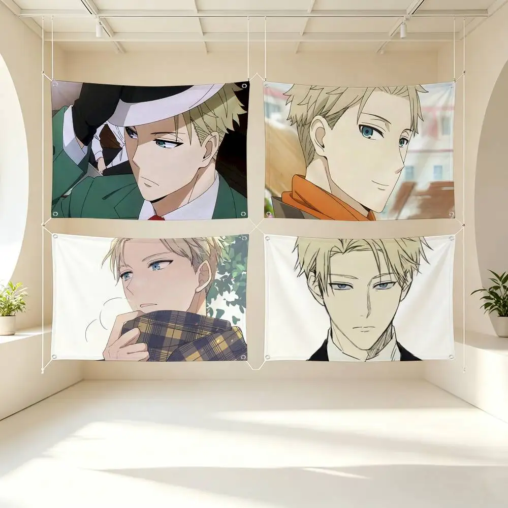 Spy x Family Loid Forger Flag Suitable For Party Club Outdoor Interior Wall Decoration Banner Fans Gift