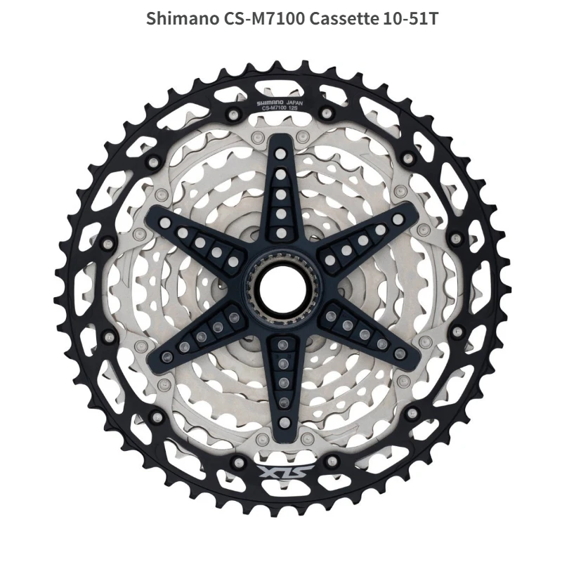 SHIMANO Deore SLX M7100 12 Speed Mountain Bike Flywheel 12V Variable Flying 12S 10-51T 10-45T CS-M7100 Micro Spline Cassette