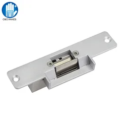 Fail Safe DC12V Electric Strike Lock NC / NO Secure Electronic Locks Access Control Lock Normal Open Close for Wooden Metal Door