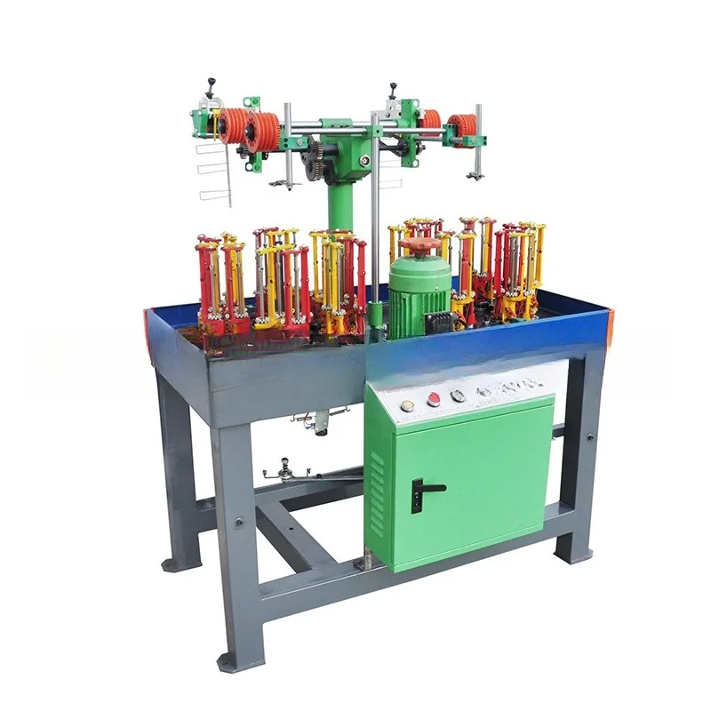 

Wear-resistant braiding machine, modular braiding machine