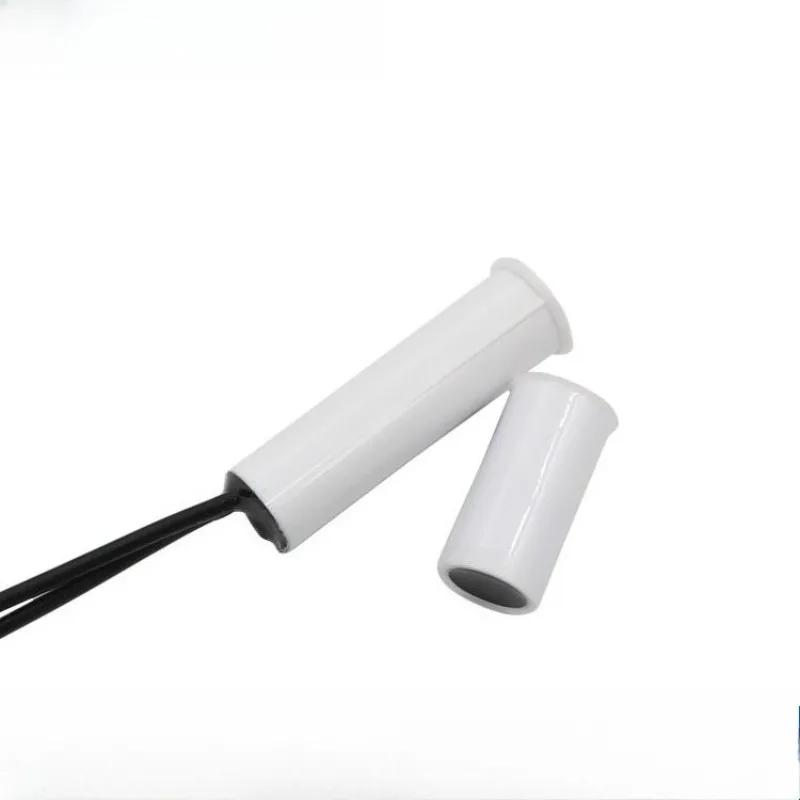 220V Embedded Window Magnetic Induction Switch Cylindrical Concealed Door Magnetic Alarm Controller