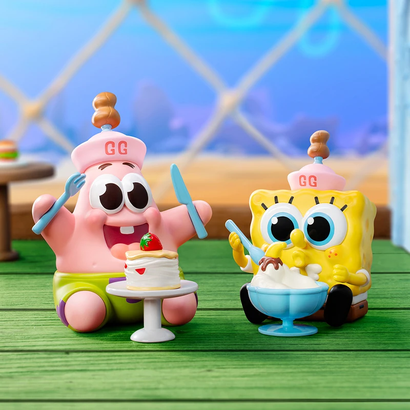 POP MART SpongeBob Best Friends Series Figures 1PC/12PCS Blind Box