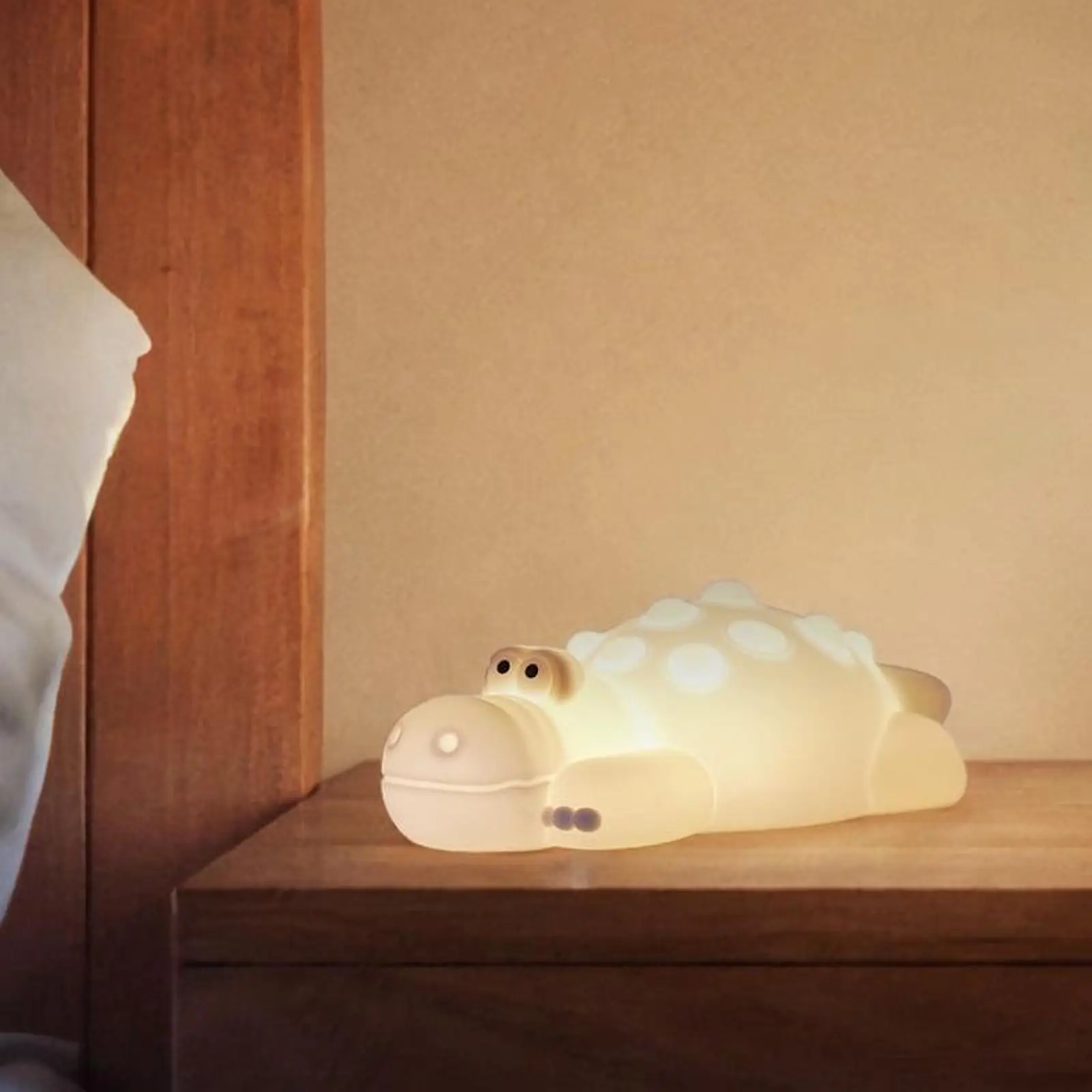 Crocodile Night Light Table Light Soft Light for Boys Girls Bedside Desk