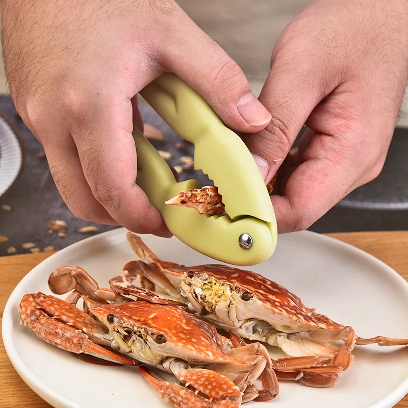 مقشر السلطعون الإبداعي، قطعة أثرية للمطبخ متعددة الوظائف، أصداف السلطعون وقشر الجوز، مريحة لتناول الطعام.