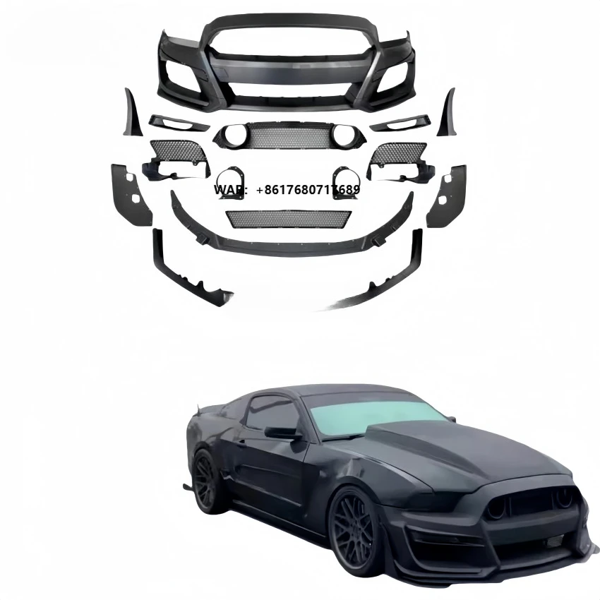 Suitable for 2013-2014 Mustang V6/GT | GT500 Style Widebody Kit