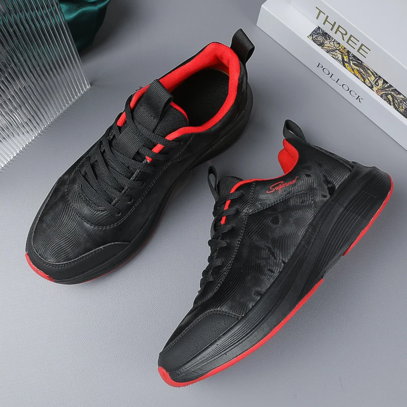 

Men's Running Shoes Lightweight Walking Shoe Tennis Lace Up Gym Casual and Fashionable Fitness Mesh Fitness Comfortable Exercise