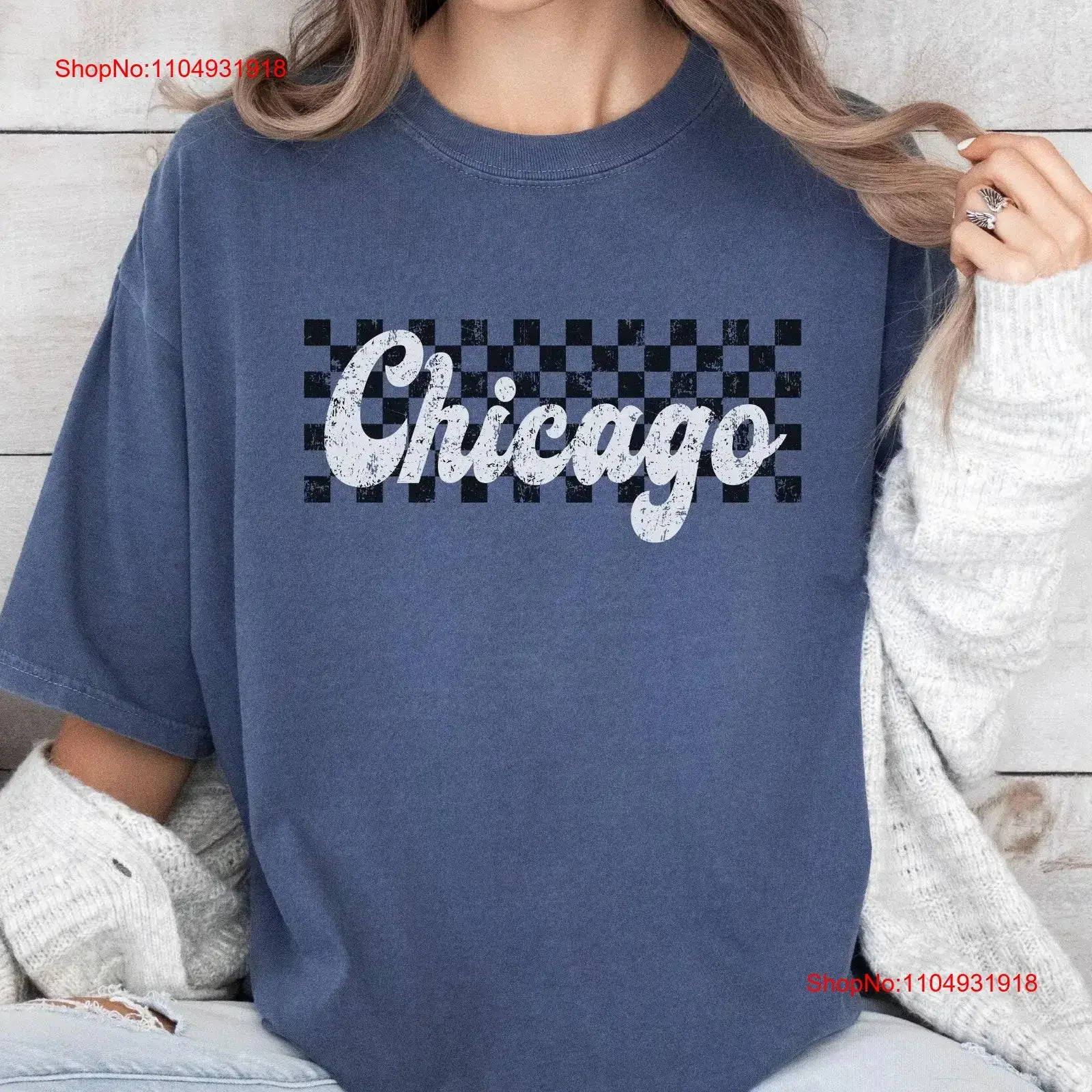 

Groovy Chicago Bachelorette Party T Shirt Retro Girl's Trip vintage Washed homme Casual Breathable streetwear Comfortable