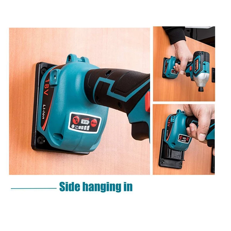 For Makita/Bosch 18VBattery Storage Holder Power Tool 18V Battery Wall Mount Bracket Cordless Drill Battery Holder Electric Tool