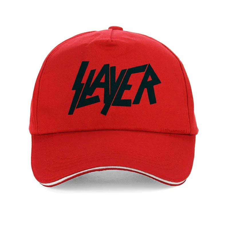 Fashion Brand Printing Slayer Heavy Metal Thrash Rock Band Baseball Cap Summer Adjustable Metal Band Hats Unisex Snapback Hat