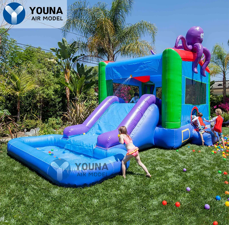 

Commercial Grade Inflatable Water Slide, Cheap Module Combo, Bounce Jumper Castle