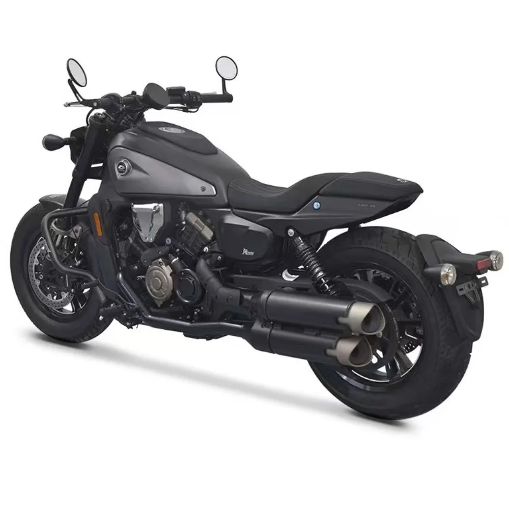 【Perfect fit】Compatible with QJMOTOR SRV 600 bumper, SRV600 V2 V4 motorcycle thickened anti-fall bar and anti-fall bracket