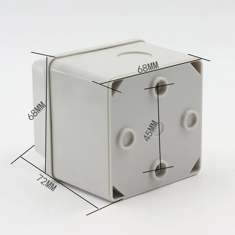 LW26-20 with lock waterproof box 220V three-phase power cut off switch reverse 20A universal switch