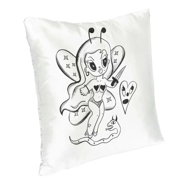 Luxury Fairy Karol G Reggae Ainger Sofa Cushion Cover Polyester Pillow Case Bedroom Decoration Pillowcase