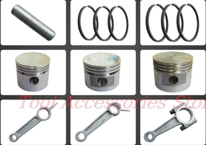 1PCS Air compressor  piston ring oil gas ring air pump accessories 42/47/48/51/65/70/80/90/95/100/105/120mm