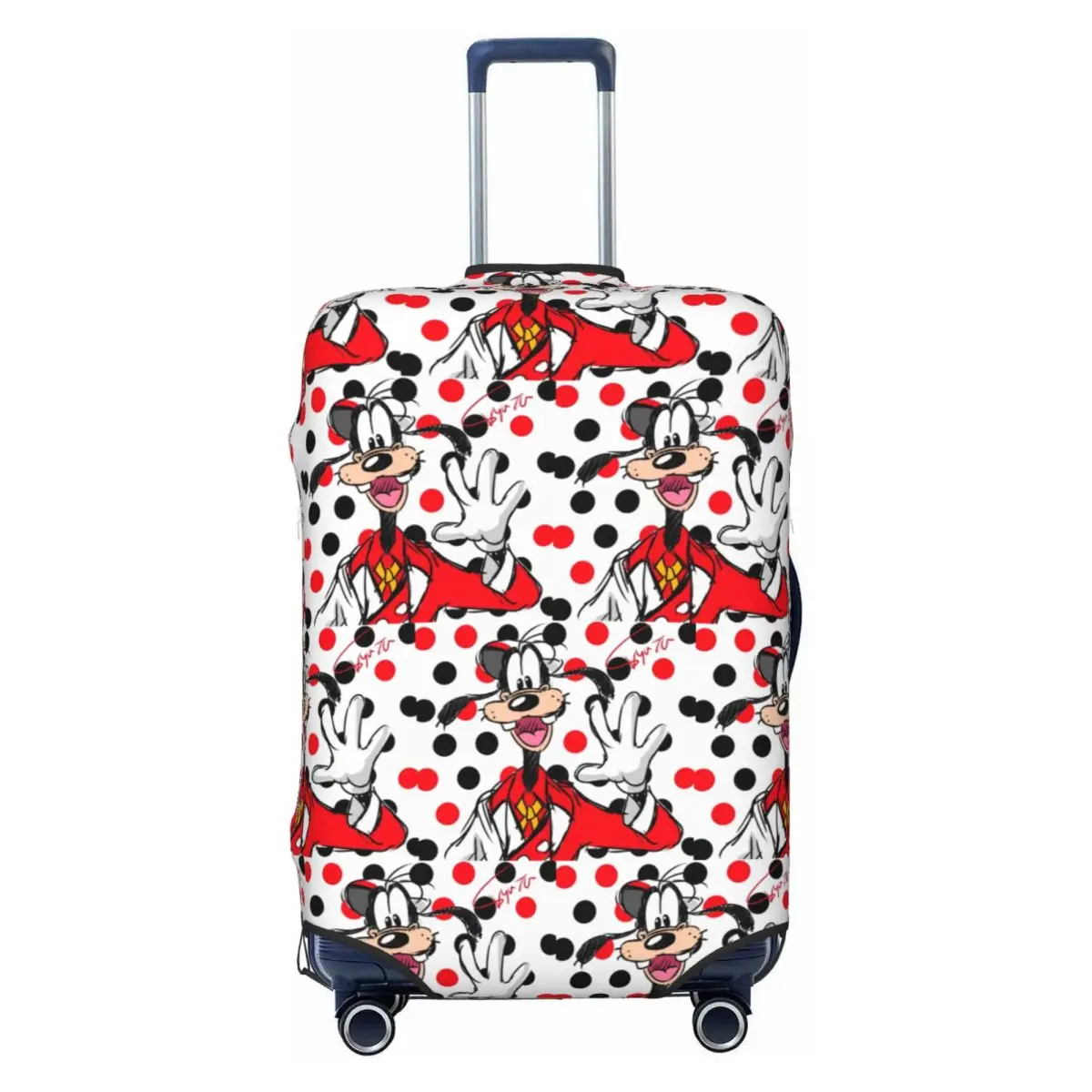 

Custom Fashion P-Pluto Cartoon Luggage Cover Protector Dust Proof Travel Suitcase Covers