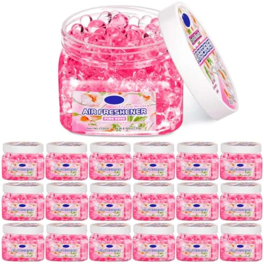 

Набор из 18 упаковок гелевых гранул-поглотителей запахов, 8 унций, ароматизированные гранулы, оптовый освежитель воздуха длительного действия, устраняющий запахи для дома и ванных комнат