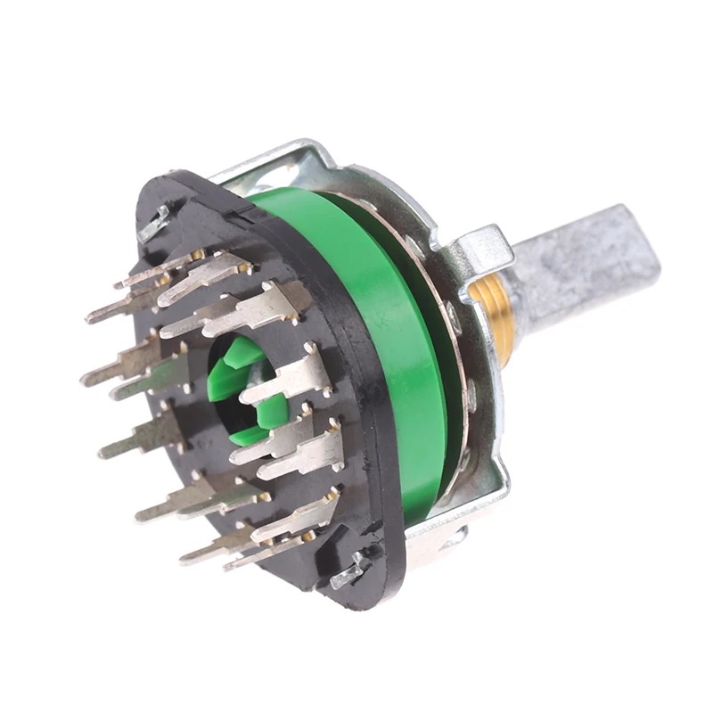 Commutateur rotatif 4 pôles 12 positions SRRM1C7800 amplificateur de puissance 1050R 2000 commutateur de Signal Audio Audio