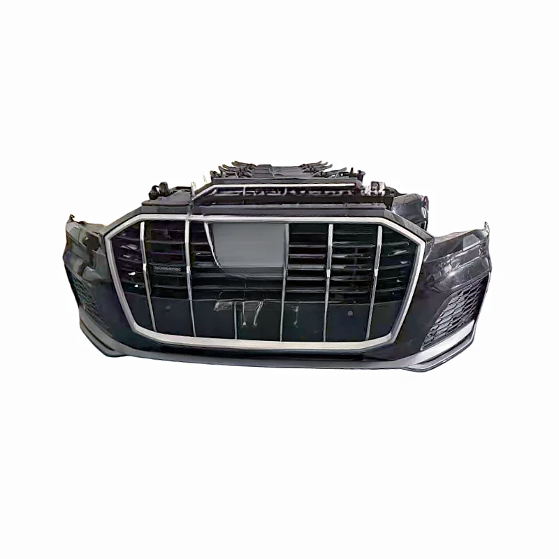 

For Audi Q7 2020-2024 Used Front Bumper with Radiator Set Painted Good Condition