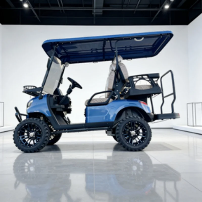 

Высококачественная электрическая тележка для гольфа, внедорожная гольф-багги, литиевая батарея, доступная цена, уличный легальный новый энергетический ранчо, электромобиль