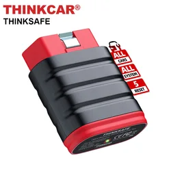 Thinkcar Thinksafe Bluetooth OBD2 Scanner Code Reader All System Car Scan 5 Reset Turn Off Engine Light Auto Diagnostic Tools