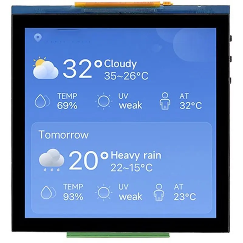 A97I-4 Inch IPS Display Development Board 480X480 Microcontroller Board 5-Point Touch For DIY Electronics Projects