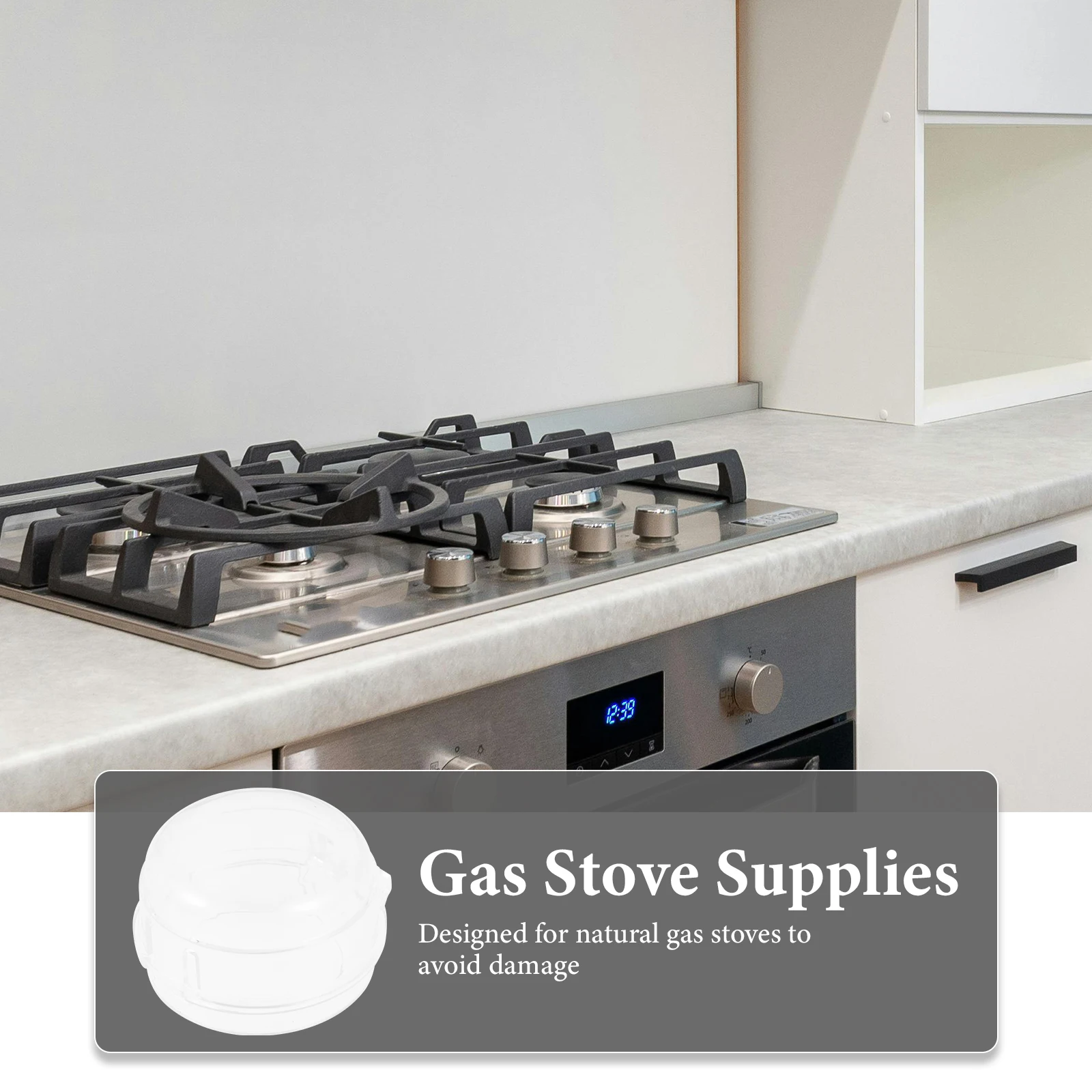 10 قطعة غطاء مقبض الموقد العالمي حراس السلامة لحماية الطفل رؤية واضحة مقبض الموقد يغطي لسلامة الطفل #3