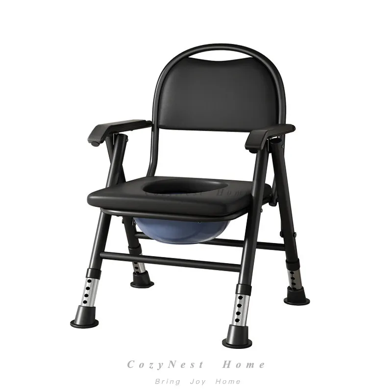For The elderly toilet mobile toilet stool disabled toilet chair foldable patient pregnant women household  stool