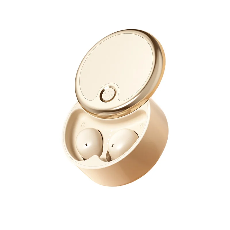 Bezprzewodowe słuchawki do spania Lenovo Mini In Ear Bluetooth Earbuds 360 °   Obrotowe etui z przesuwanym mechanizmem otwierania, długi czas pracy baterii. — zdjęcie produktu 7