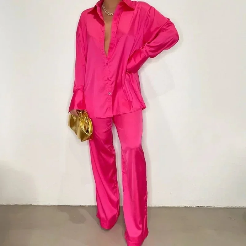 Fashionable Multi-Color Ding Loose Casual Suit European and N Suit New Product Set Hot Selling