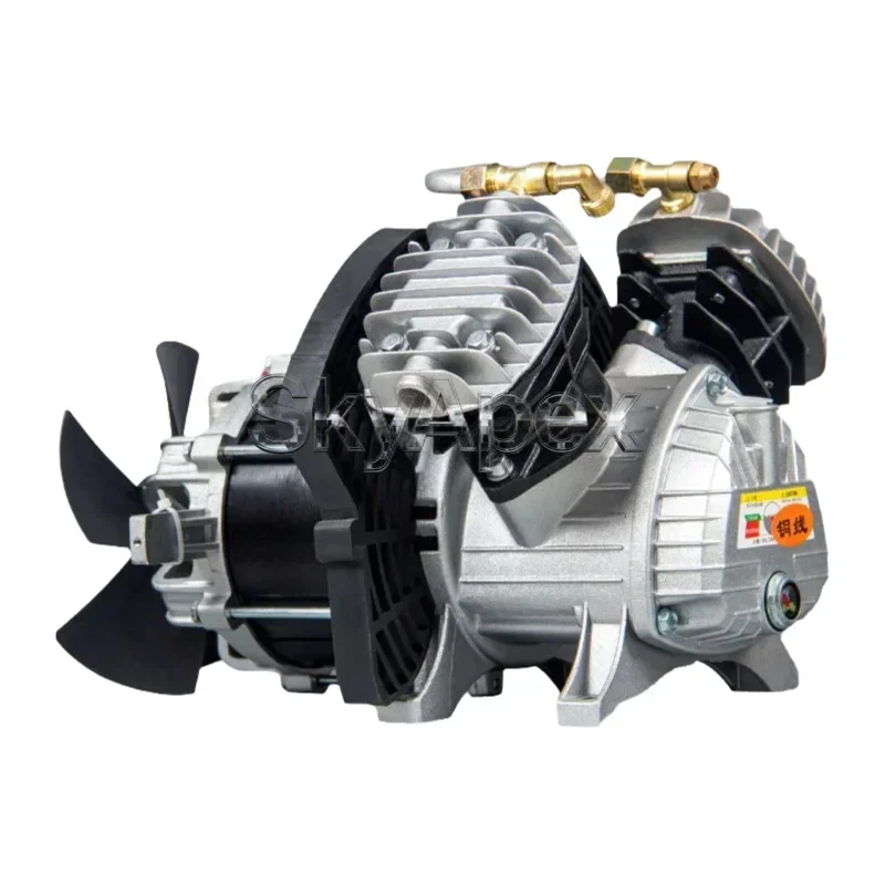 42/48/55V Type Twin Cylinder Oil Lubricated Motor Air Pump Compressor Head 1P 2P 3P 4P 5P Air Compressor Accessories - view 5