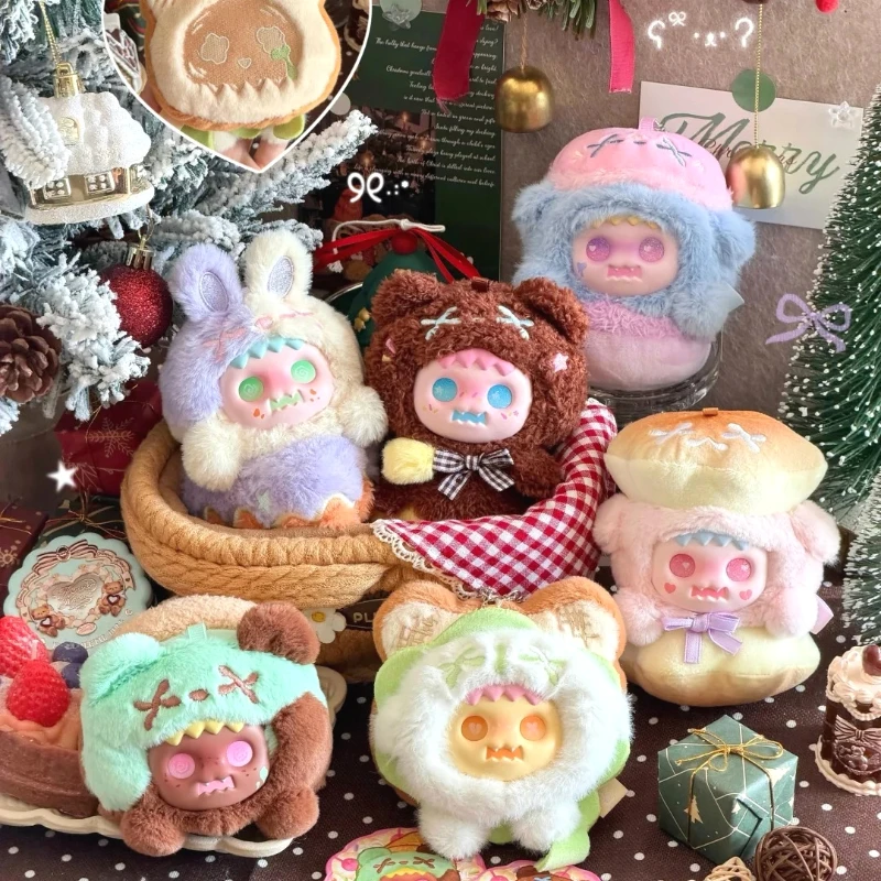 ShinWoo طفل شبح الدب المر الحلو صندوق أعمى لطيف ShinWoo أنيمي الشكل حقيبة قلادة صندوق غامض الفينيل الوجه دمية مفاجأة هدية