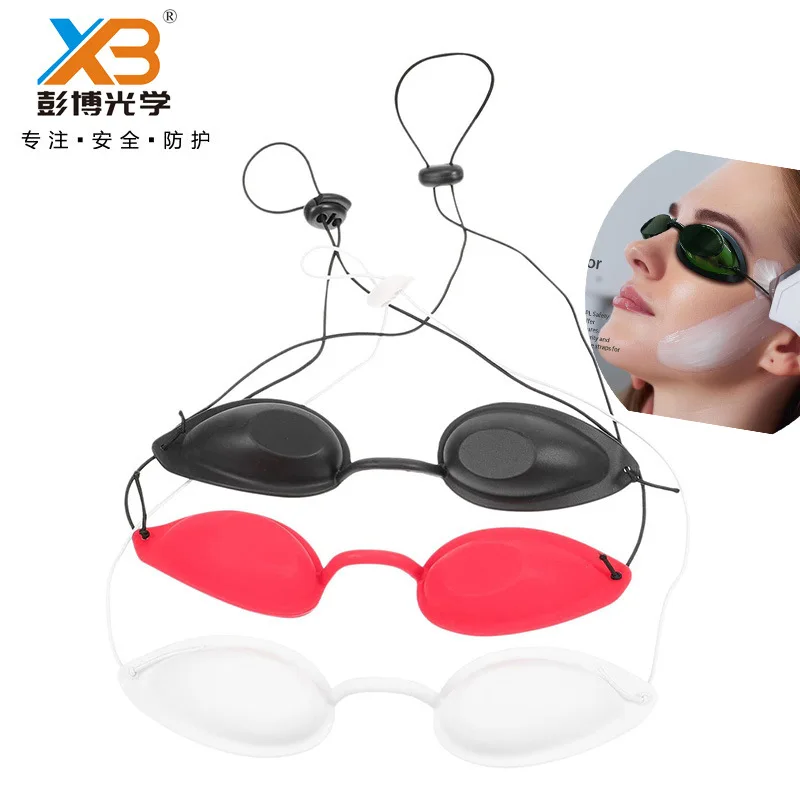 

LED photon skin rejuvenation spectrometer, protective eye mask, hair removal size row light laser beauty device