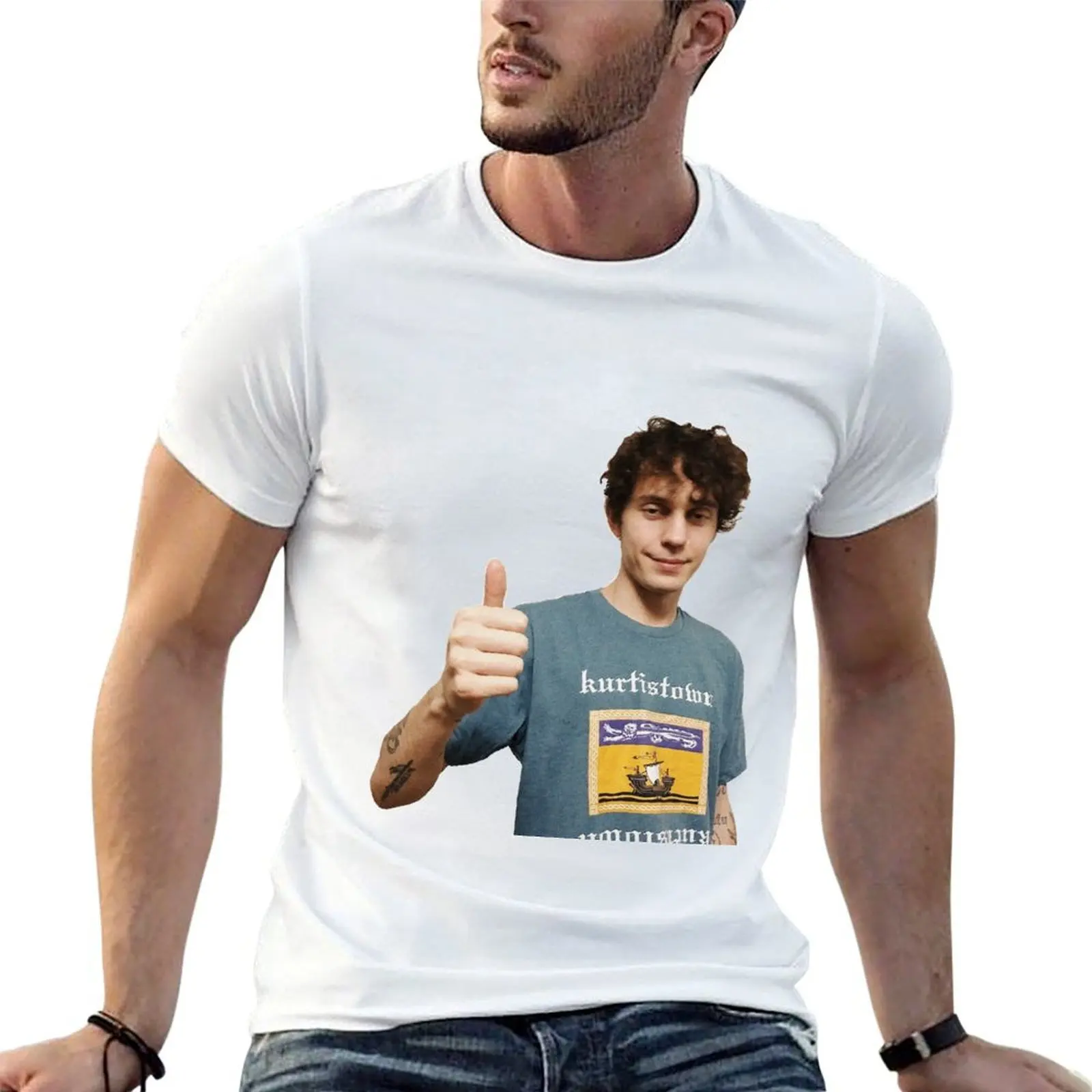 kurtis conner T-Shirt funny t shirts man t shirts for man slim fit man graphic t shirt T-shirt