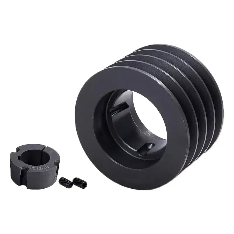 SPZ Section V Belt Pulley for Concrete Cement Mixer Industrial Transmission Drive Sheave Wheel High Quality Metal Component